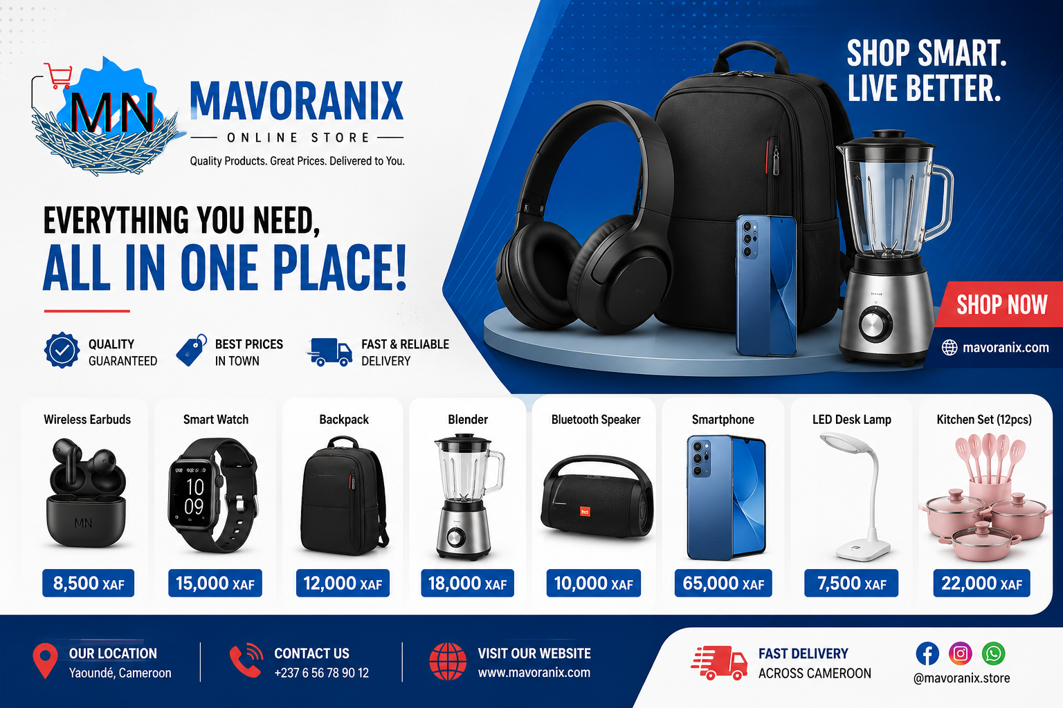 Big Deals. Better Prices. Shop Mavoranix Today!
